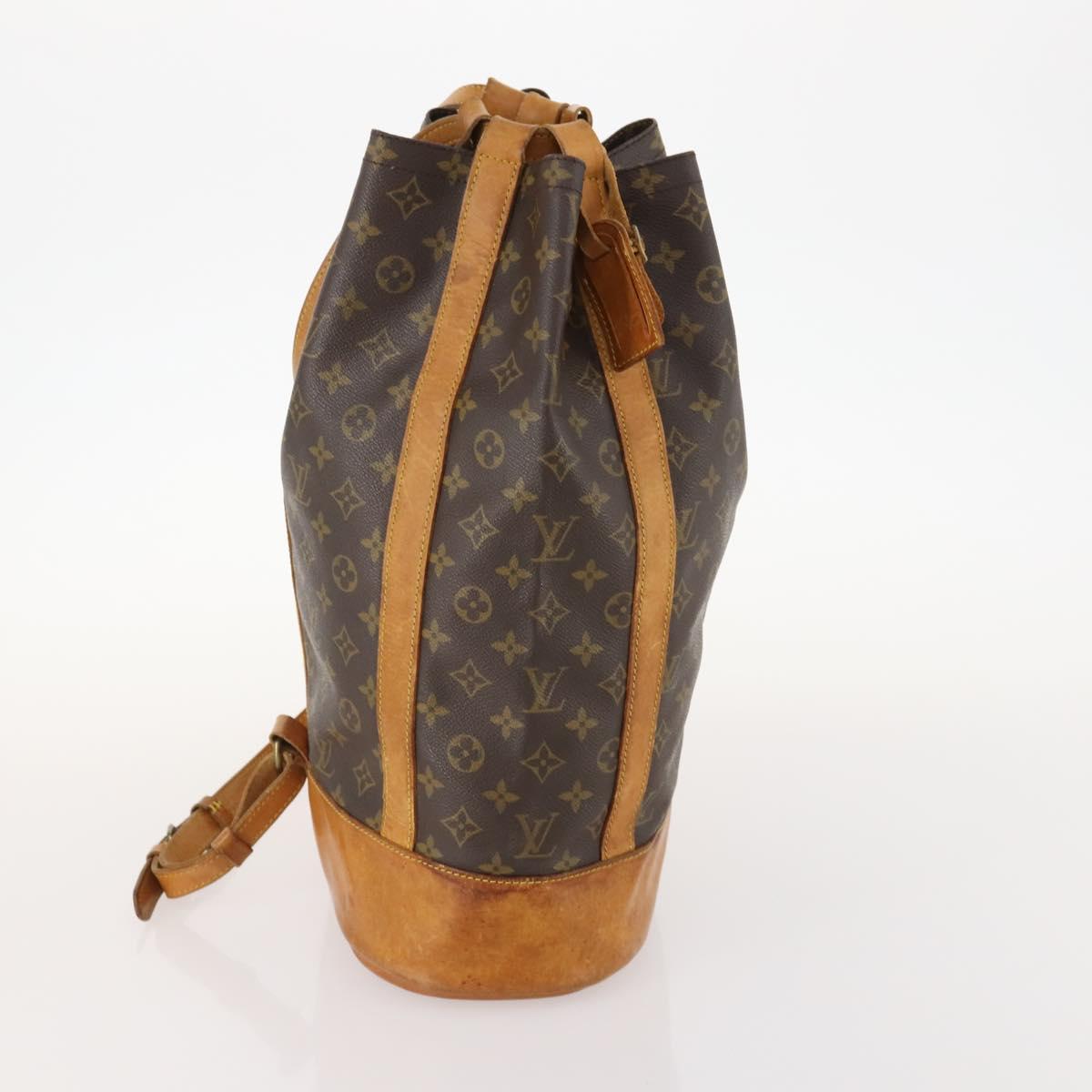 LOUIS VUITTON Monogram Randonnee GM Shoulder Bag M42244 LV Auth mr1862
