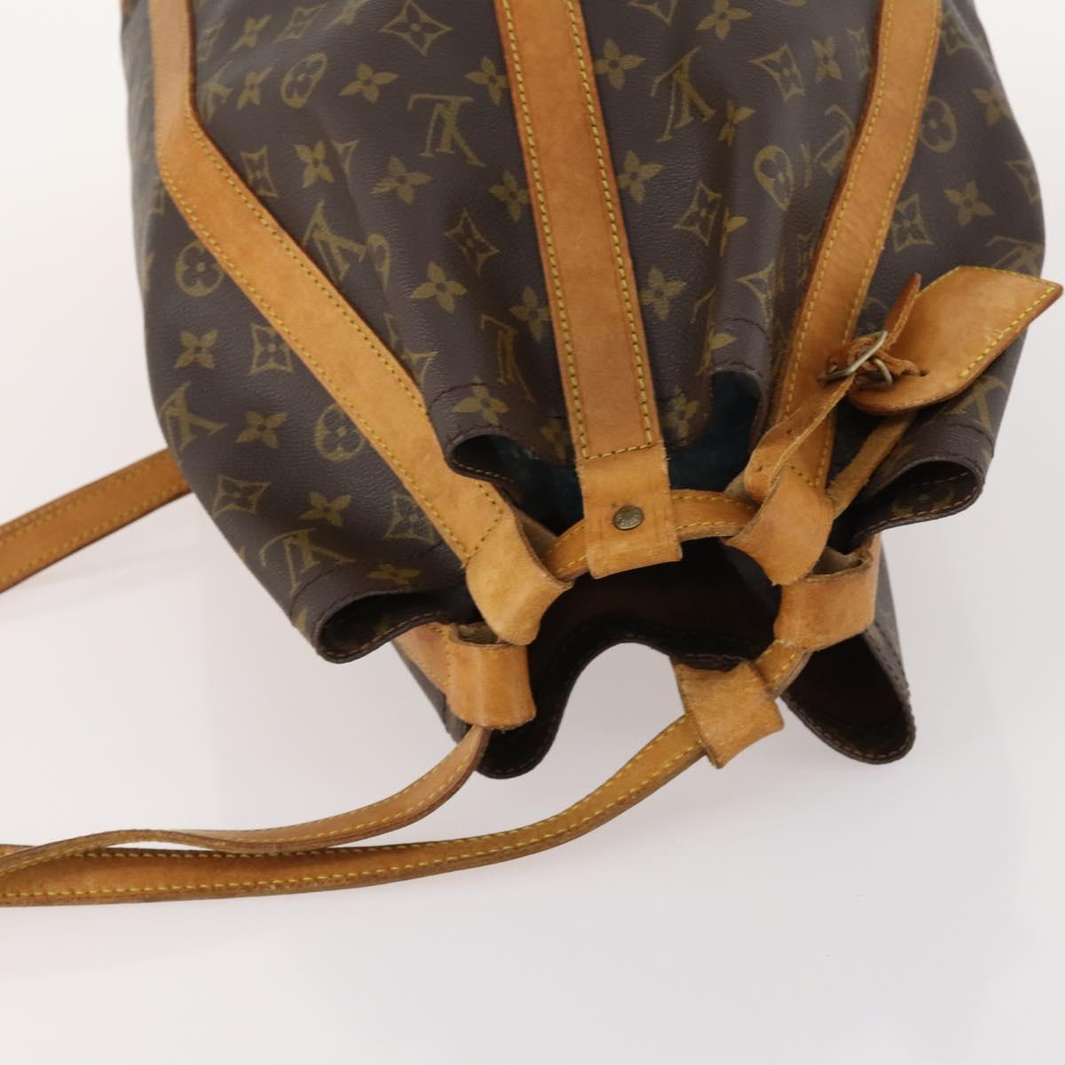 LOUIS VUITTON Monogram Randonnee GM Shoulder Bag M42244 LV Auth mr1862