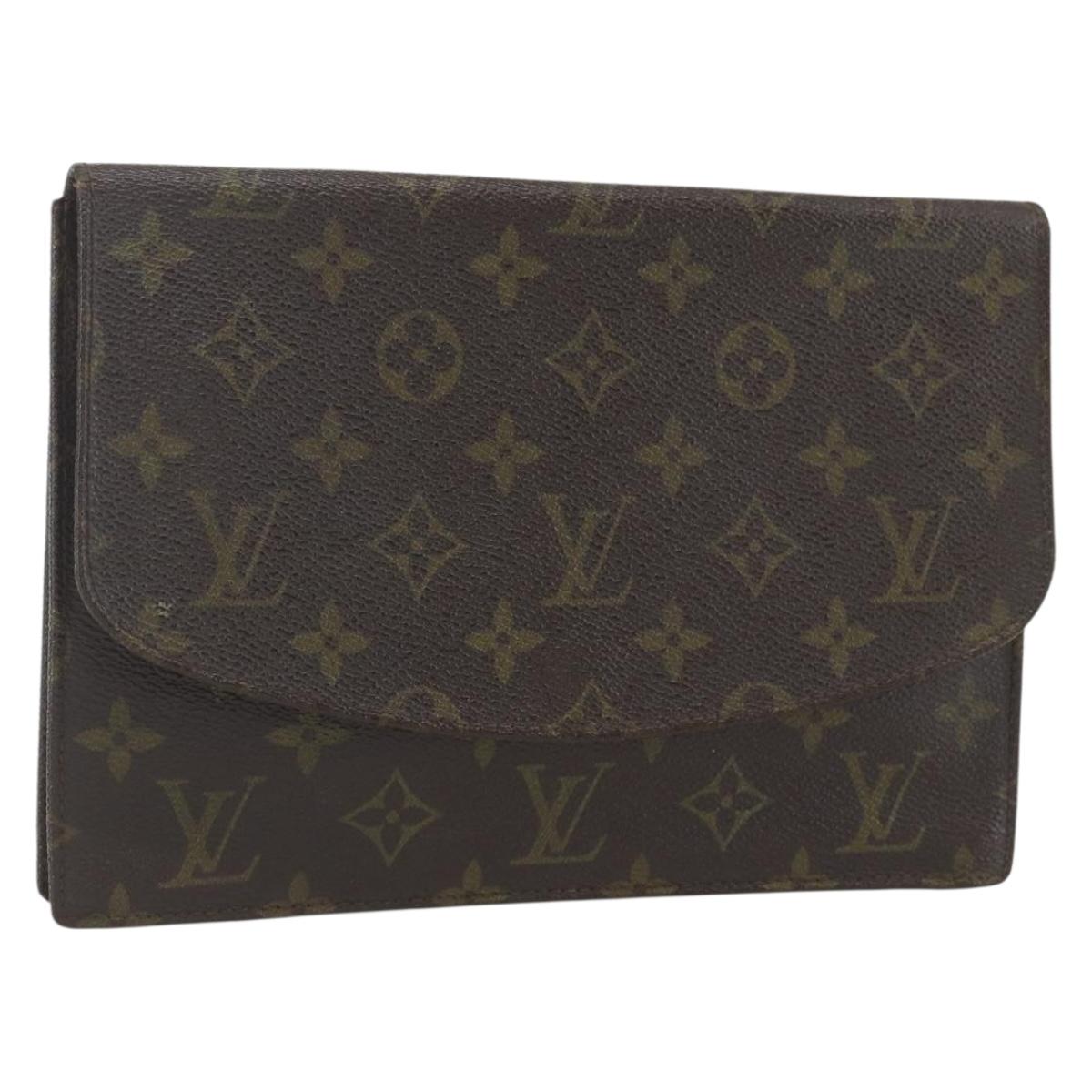 LOUIS VUITTON Monogram Pochette Rabat 23 Clutch Bag M51940 LV Auth mr1870