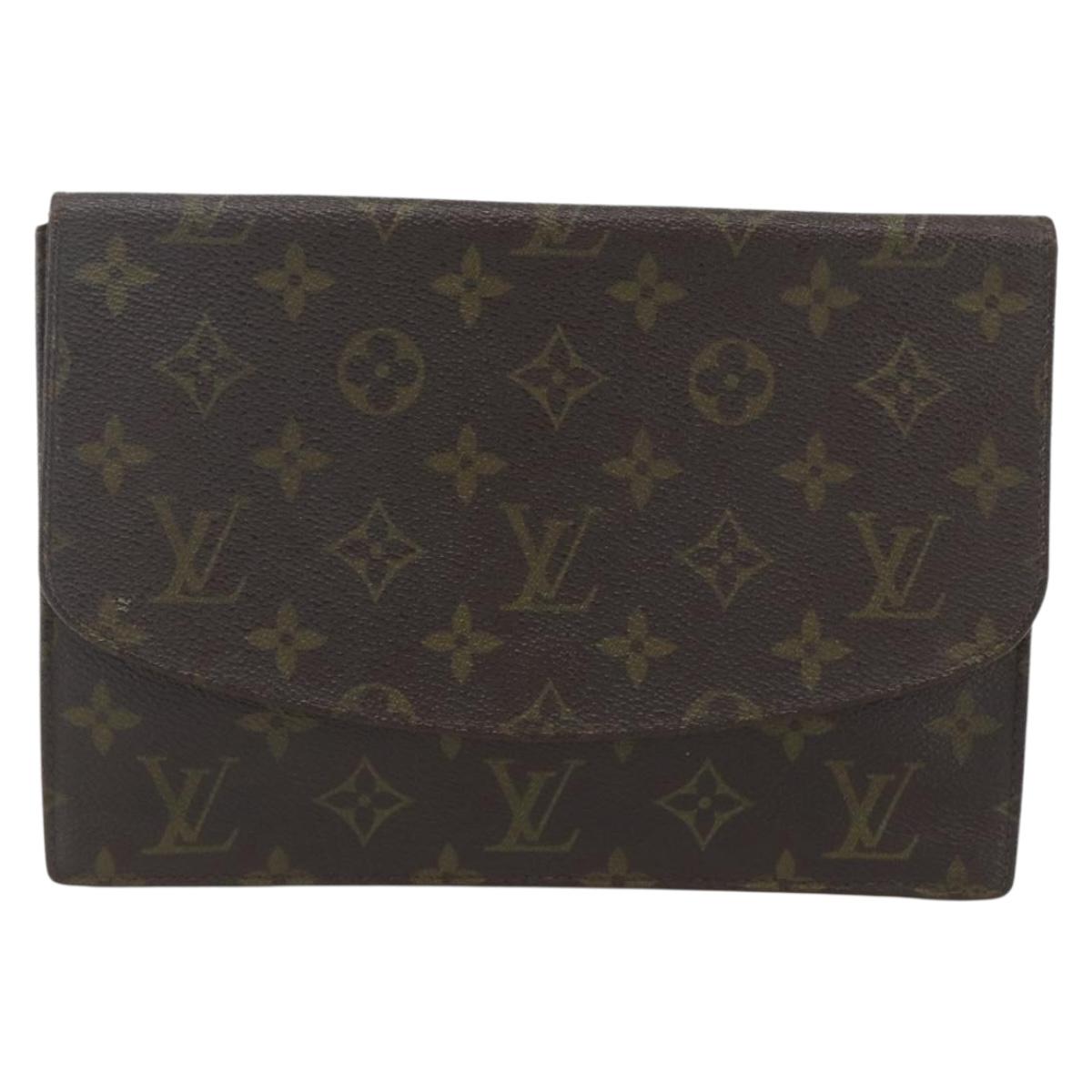 LOUIS VUITTON Monogram Pochette Rabat 23 Clutch Bag M51940 LV Auth mr1870