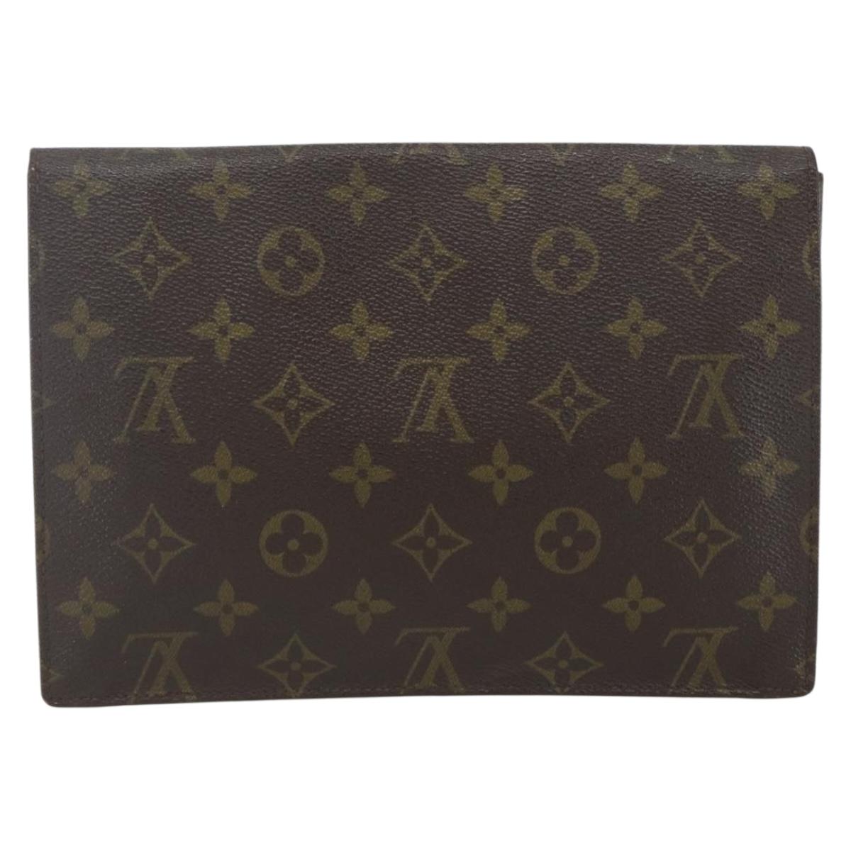 LOUIS VUITTON Monogram Pochette Rabat 23 Clutch Bag M51940 LV Auth mr1870