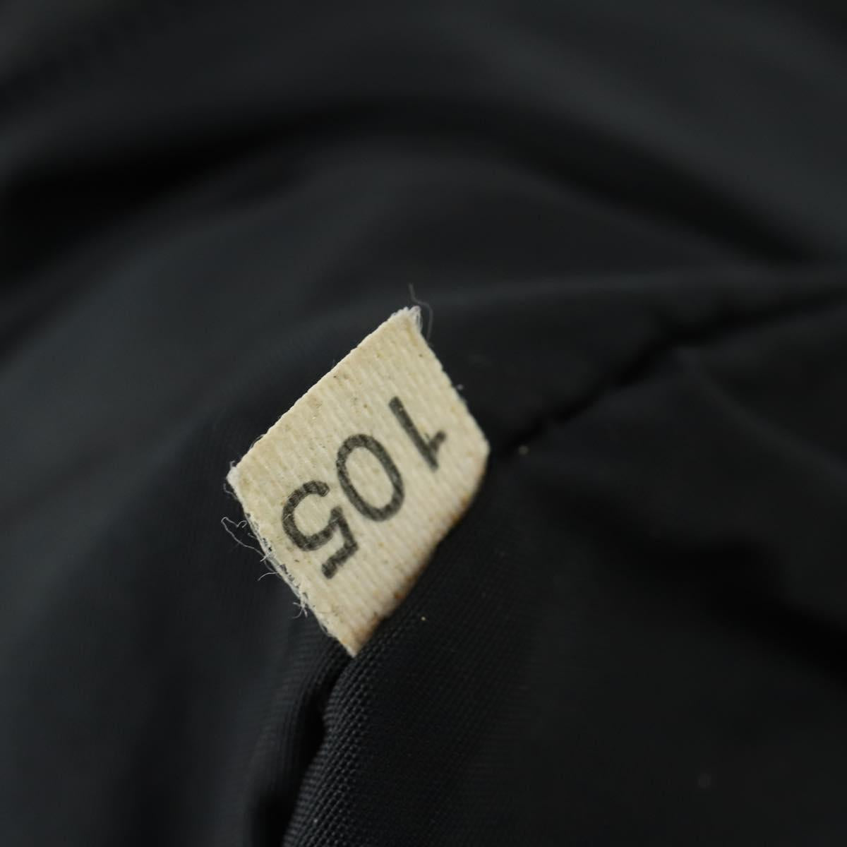 PRADA Sports Hand Bag Nylon 2way Black Silver Auth mr1877