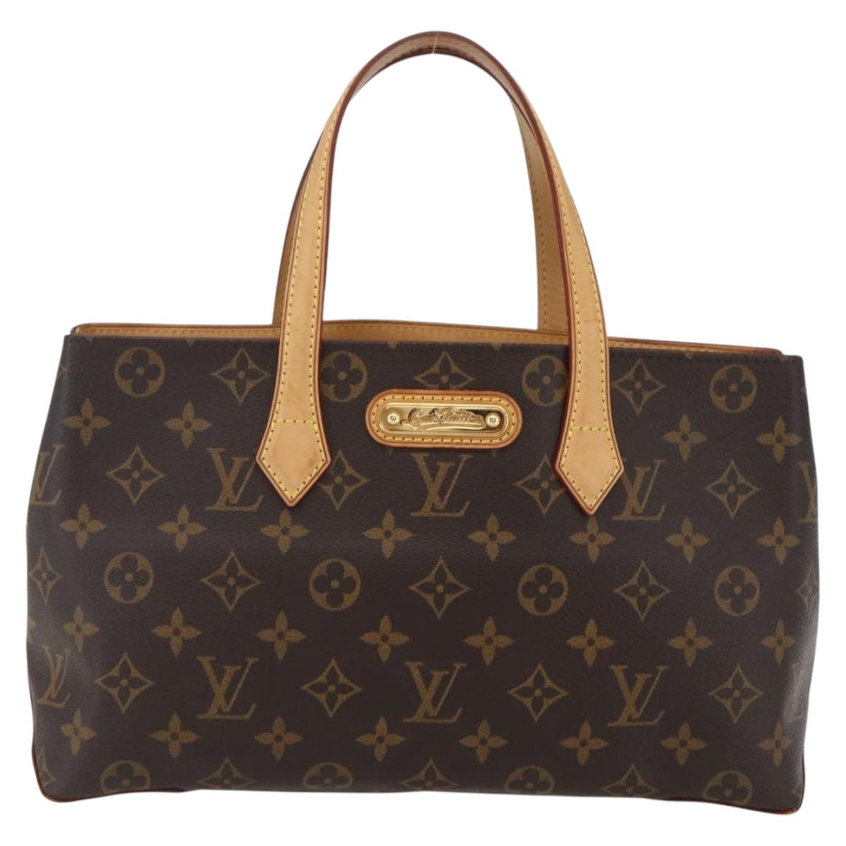 LOUIS VUITTON Monogram Wilshire PM Hand Bag M40595 LV Auth mr1902V