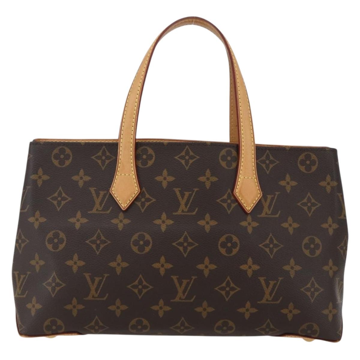 LOUIS VUITTON Monogram Wilshire PM Hand Bag M40595 LV Auth mr1902V
