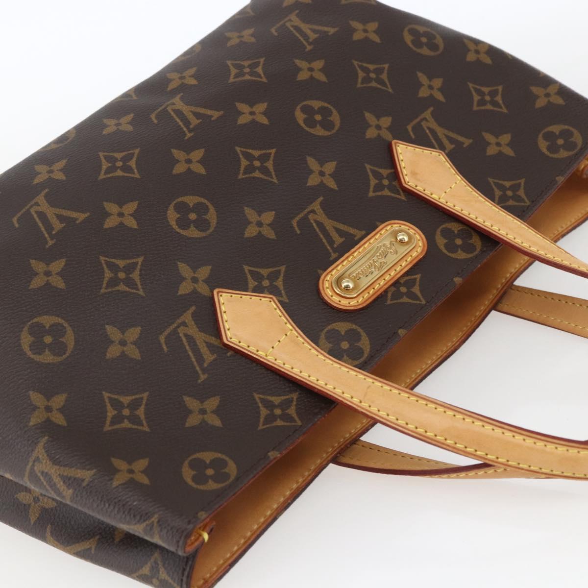 LOUIS VUITTON Monogram Wilshire PM Hand Bag M40595 LV Auth mr1902V