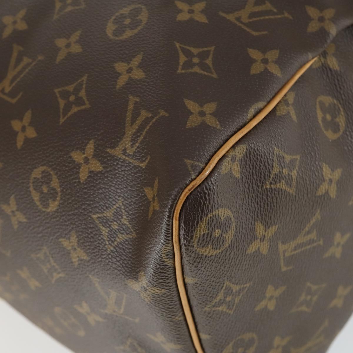 LOUIS VUITTON Monogram Keepall 45 Boston Bag M41428 LV Auth mr1913