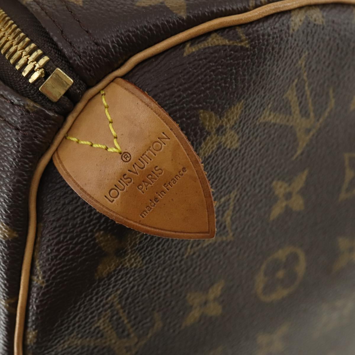 LOUIS VUITTON Monogram Keepall 45 Boston Bag M41428 LV Auth mr1913