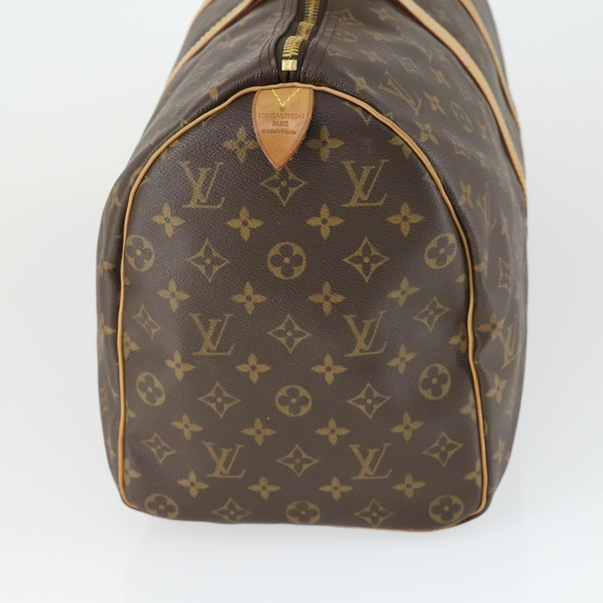 LOUIS VUITTON Monogram Keepall 45 Boston Bag M41428 LV Auth mr1913