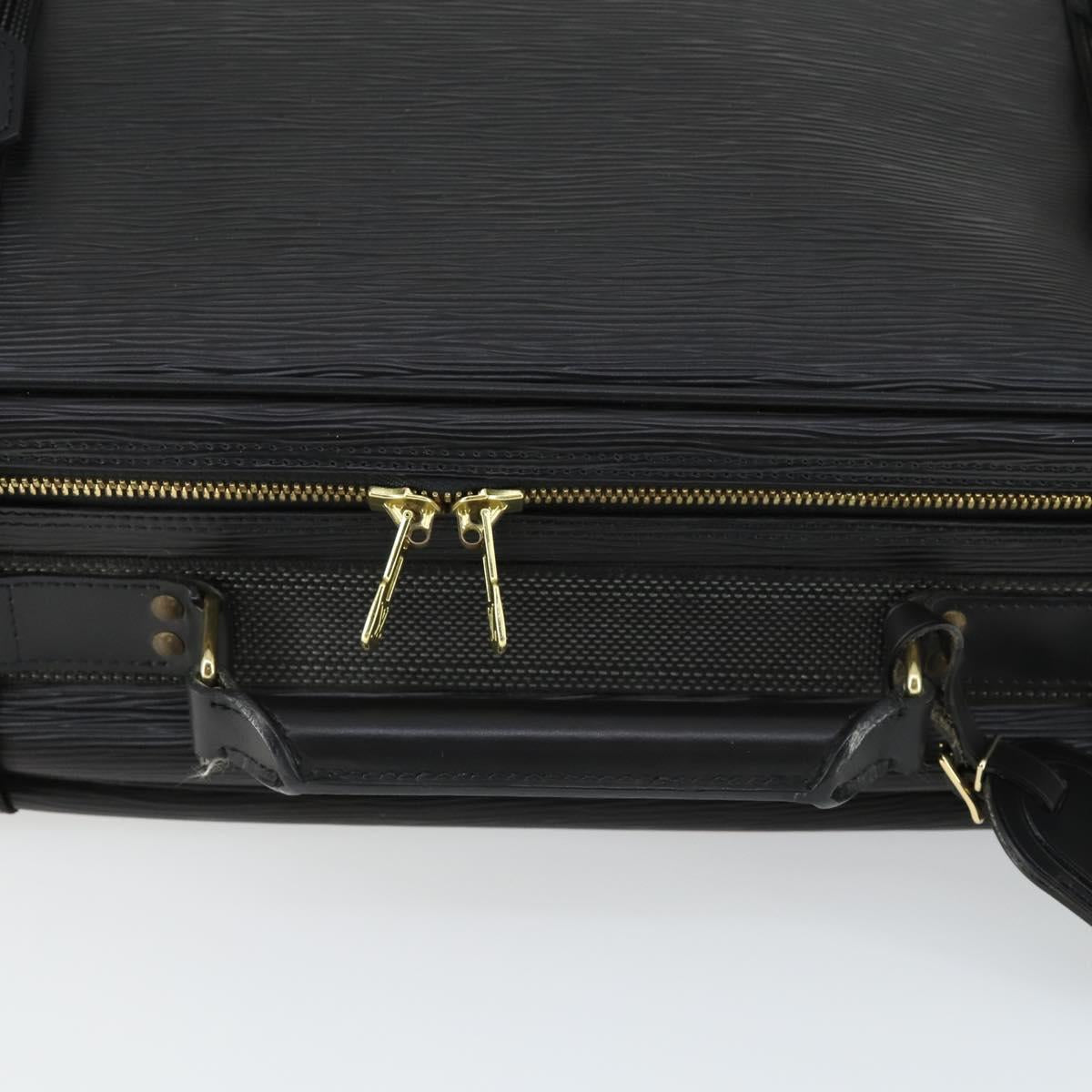 LOUIS VUITTON Epi Satellite 53 Trunk SPO Black LV Auth mr1937V