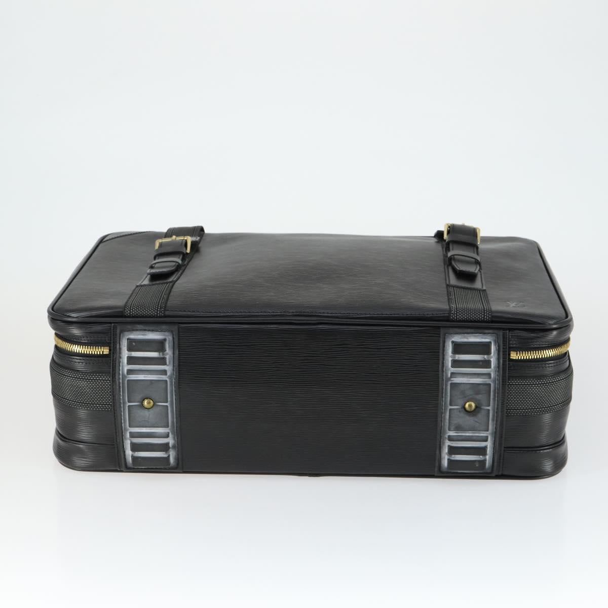 LOUIS VUITTON Epi Satellite 53 Trunk SPO Black LV Auth mr1937V