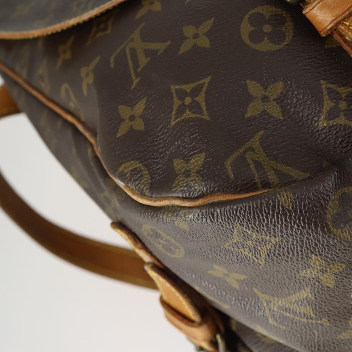 LOUIS VUITTON Monogram Saumur 43 Shoulder Bag M42252 LV Auth mr1947