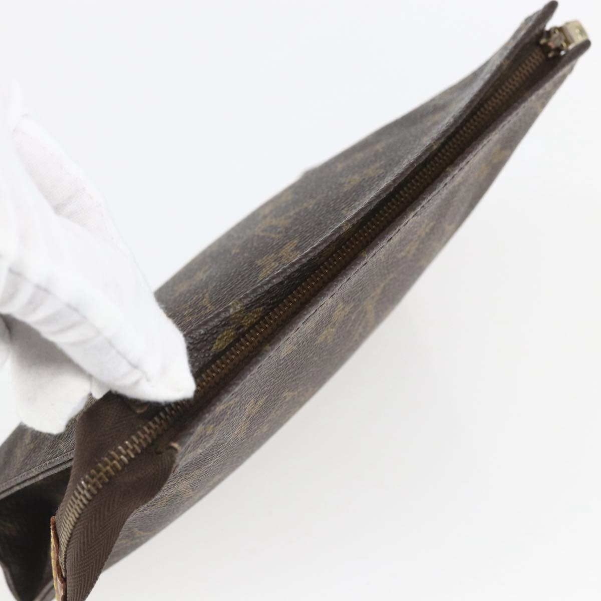 LOUIS VUITTON Monogram Poche Toilette 19 Pouch M47544 LV Auth mr1948