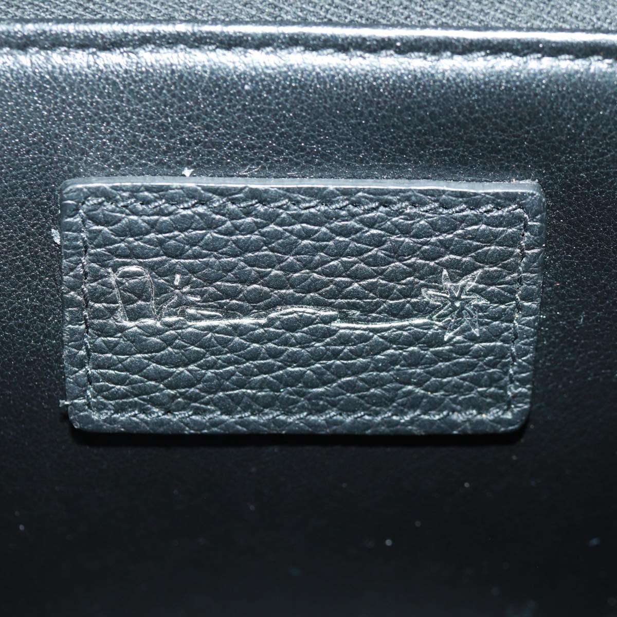 Christian Dior Cactus Jack Arm Pouch Mini Bag Pouch Leather Black Auth mr1963V