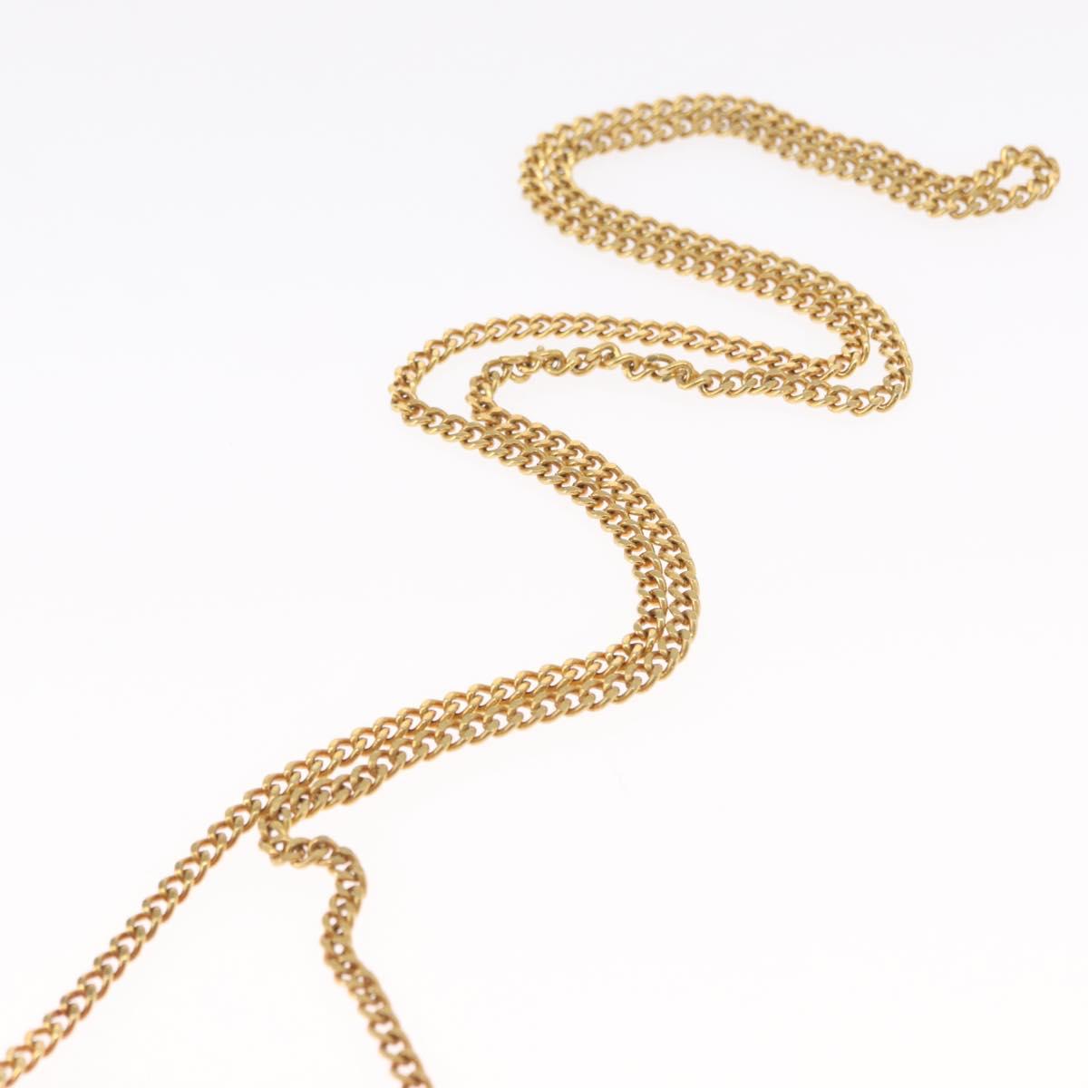 CHANEL Matelasse Chain Shoulder Bag Cotton Pink Gold CC Auth mr1965