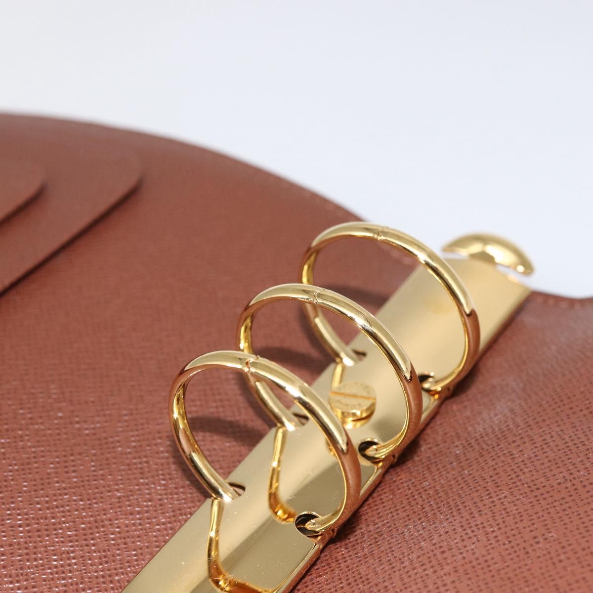 LOUIS VUITTON Monogram Agenda GM Day Planner Cover R20106 LV Auth mr1968V