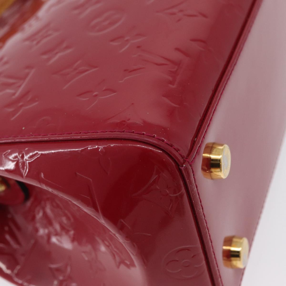 LOUIS VUITTON Monogram Vernis Blair MM Bag 2way Rose Andian M91798 Auth mr1990