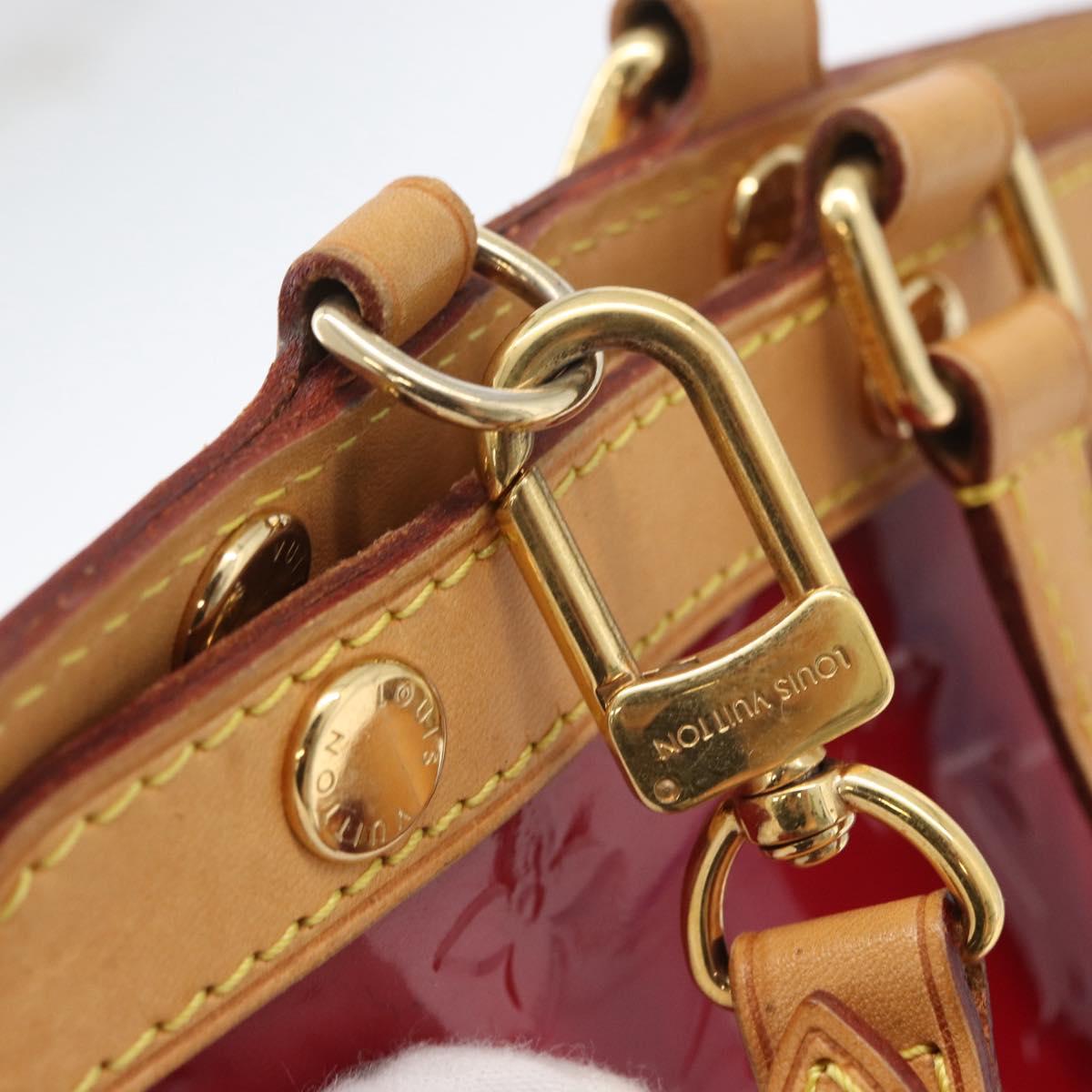 LOUIS VUITTON Monogram Vernis Blair MM Bag 2way Rose Andian M91798 Auth mr1990