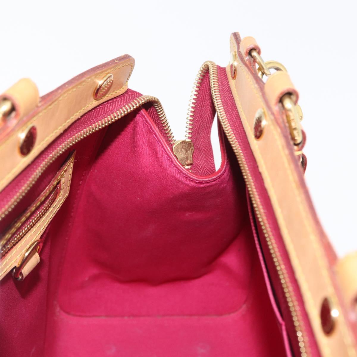 LOUIS VUITTON Monogram Vernis Blair MM Bag 2way Rose Andian M91798 Auth mr1990