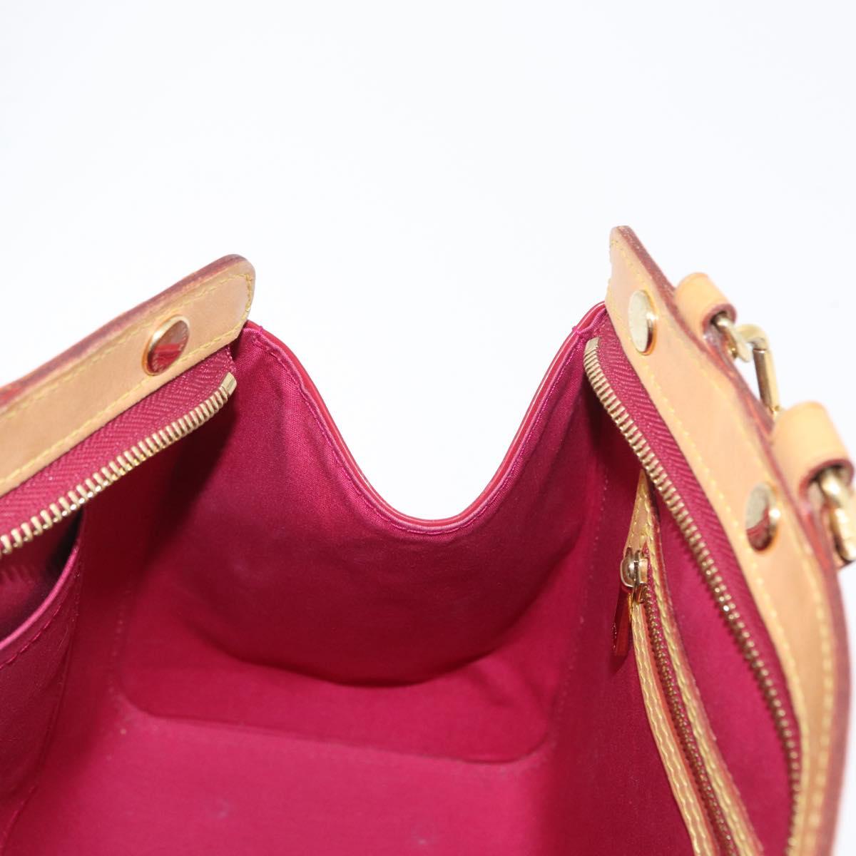 LOUIS VUITTON Monogram Vernis Blair MM Bag 2way Rose Andian M91798 Auth mr1990