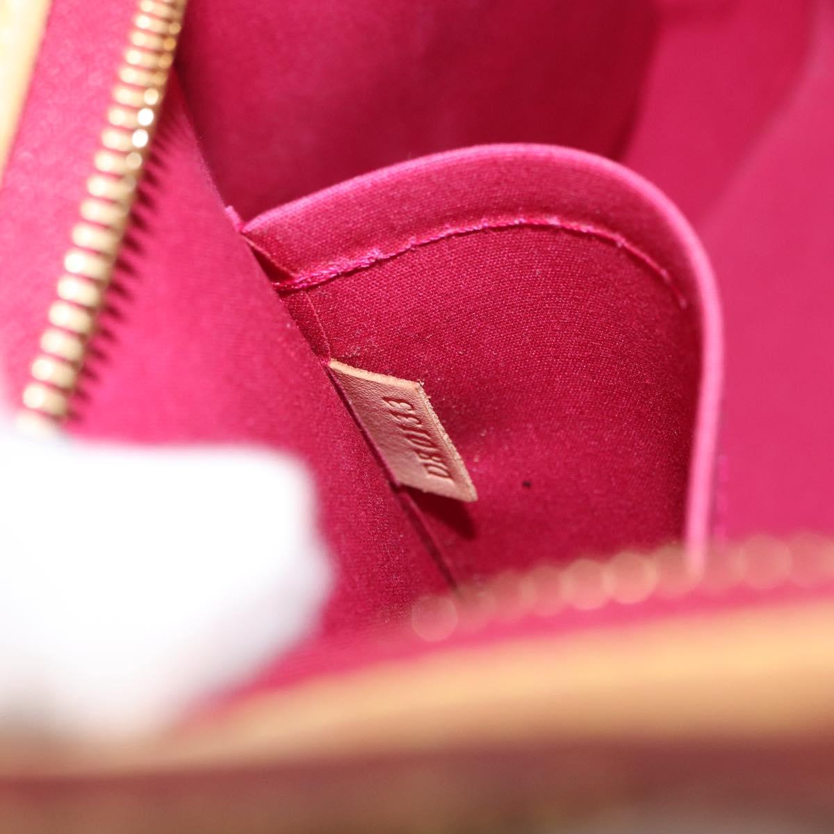 LOUIS VUITTON Monogram Vernis Blair MM Bag 2way Rose Andian M91798 Auth mr1990