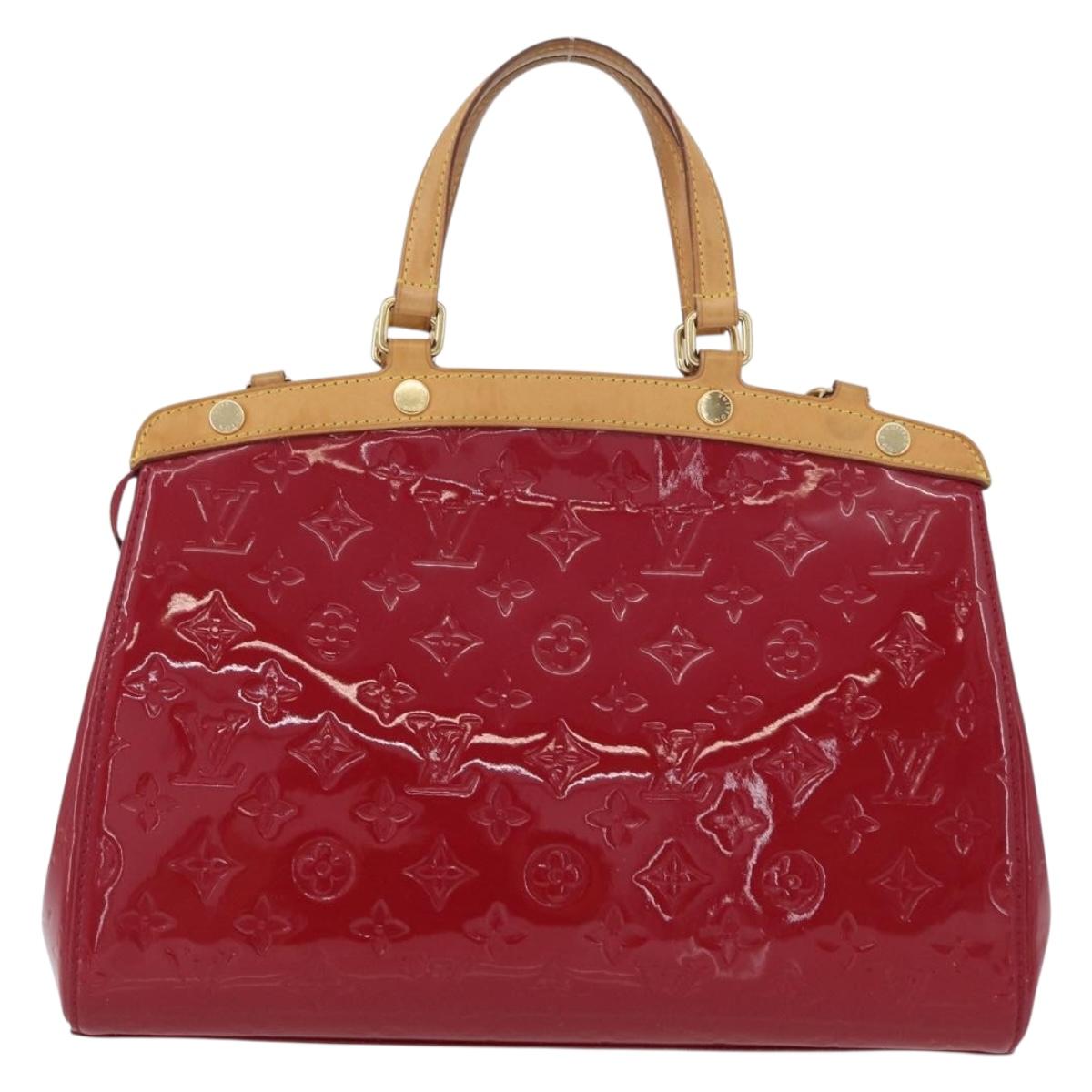 LOUIS VUITTON Monogram Vernis Blair MM Bag 2way Rose Andian M91798 Auth mr1990