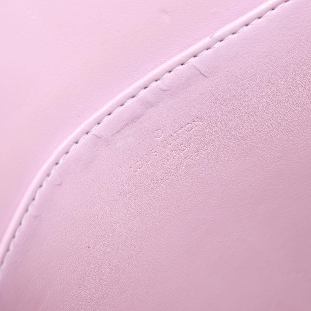 LOUIS VUITTON Monogram Vernis Marley Backpack Pink M91039 LV Auth mr1994
