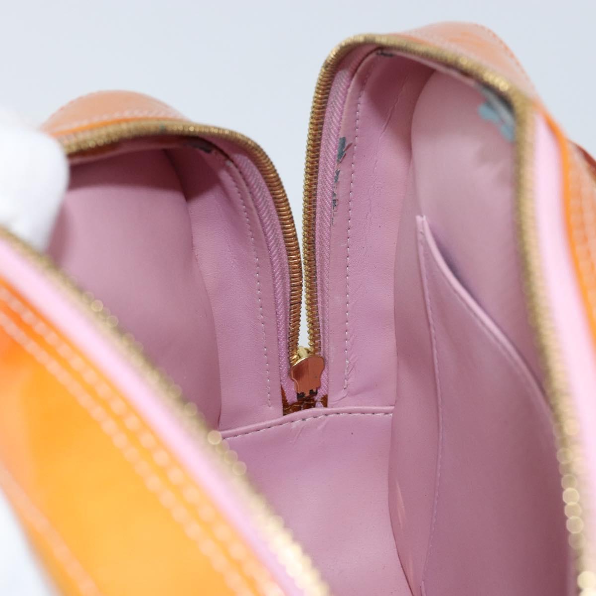 LOUIS VUITTON Monogram Vernis Marley Backpack Pink M91039 LV Auth mr1994