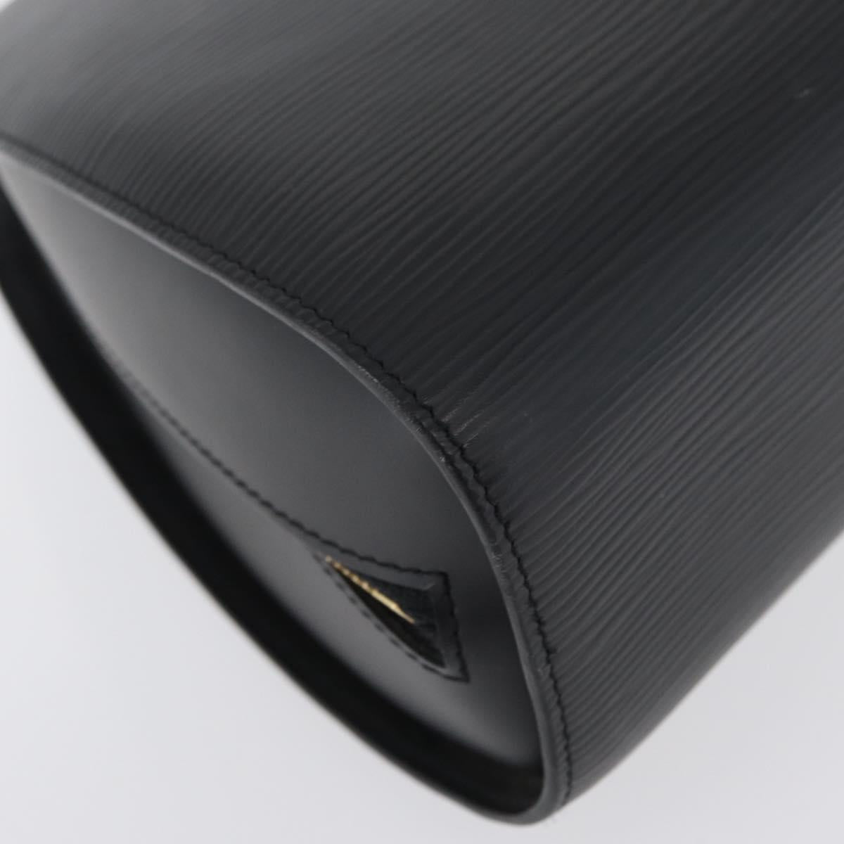 LOUIS VUITTON Epi Dauphine GM Cosmetic Pouch Black M48432 LV Auth mr1997