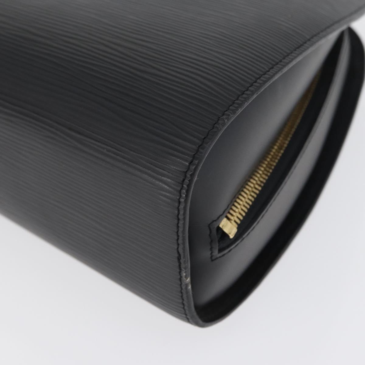 LOUIS VUITTON Epi Dauphine GM Cosmetic Pouch Black M48432 LV Auth mr1997