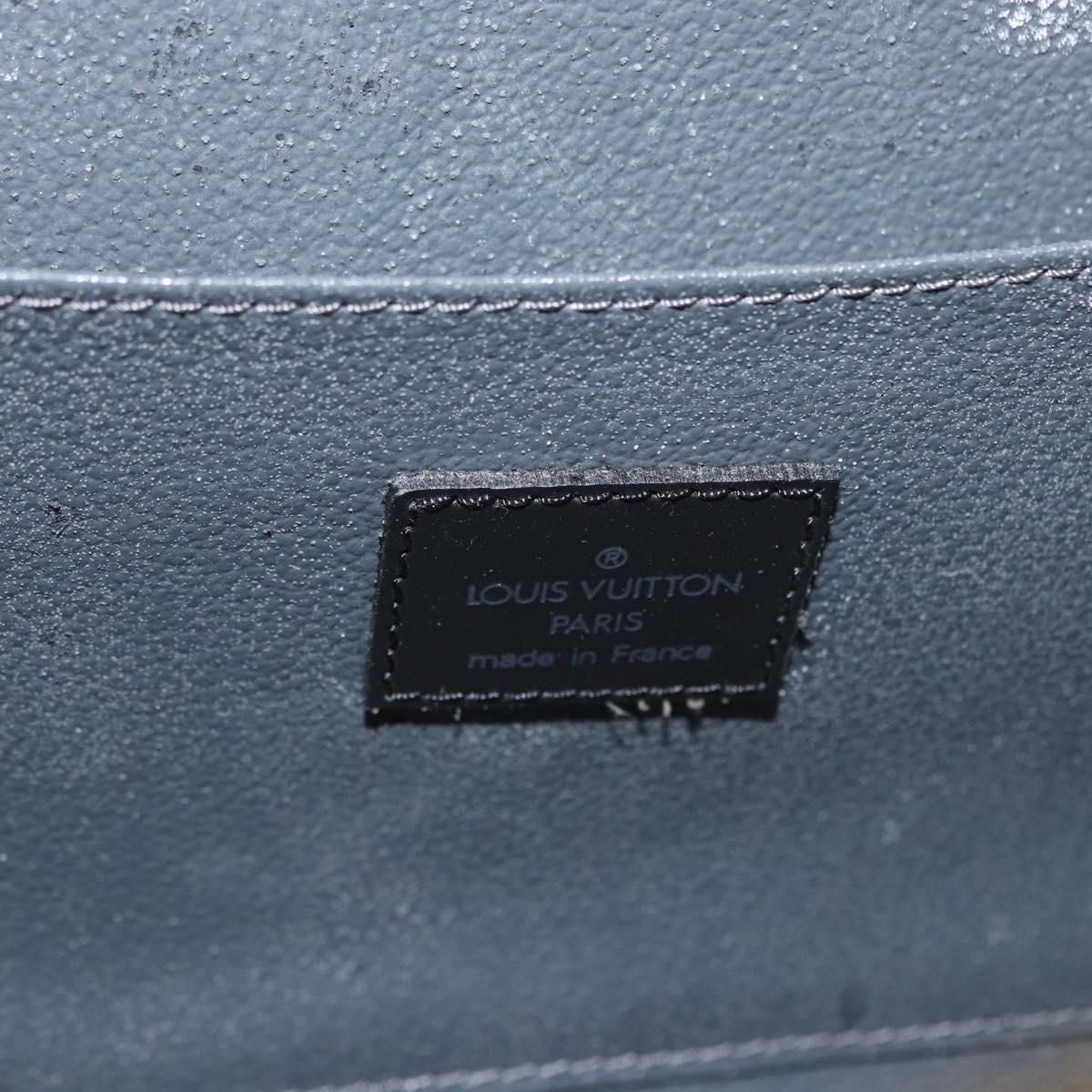 LOUIS VUITTON Epi Dauphine GM Cosmetic Pouch Black M48432 LV Auth mr1997