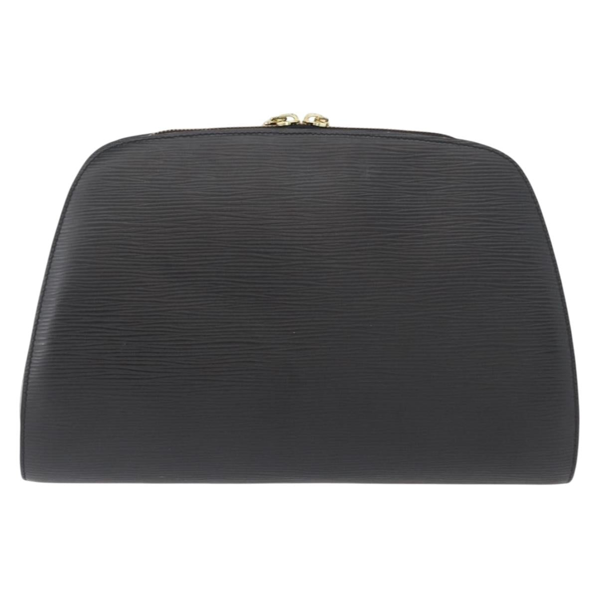LOUIS VUITTON Epi Dauphine GM Cosmetic Pouch Black M48432 LV Auth mr1997