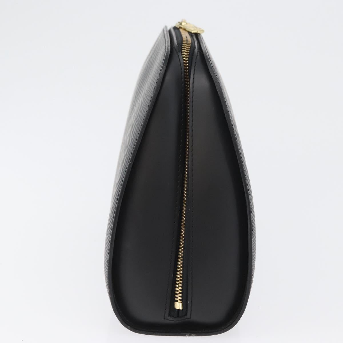 LOUIS VUITTON Epi Dauphine GM Cosmetic Pouch Black M48432 LV Auth mr1997
