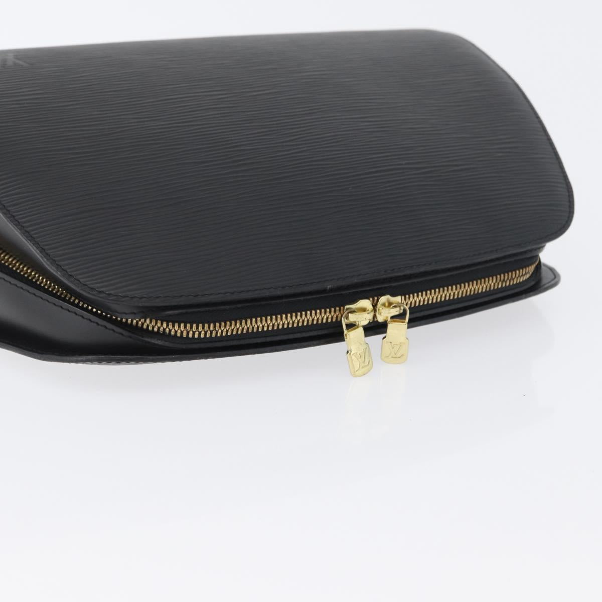 LOUIS VUITTON Epi Dauphine GM Cosmetic Pouch Black M48432 LV Auth mr1997