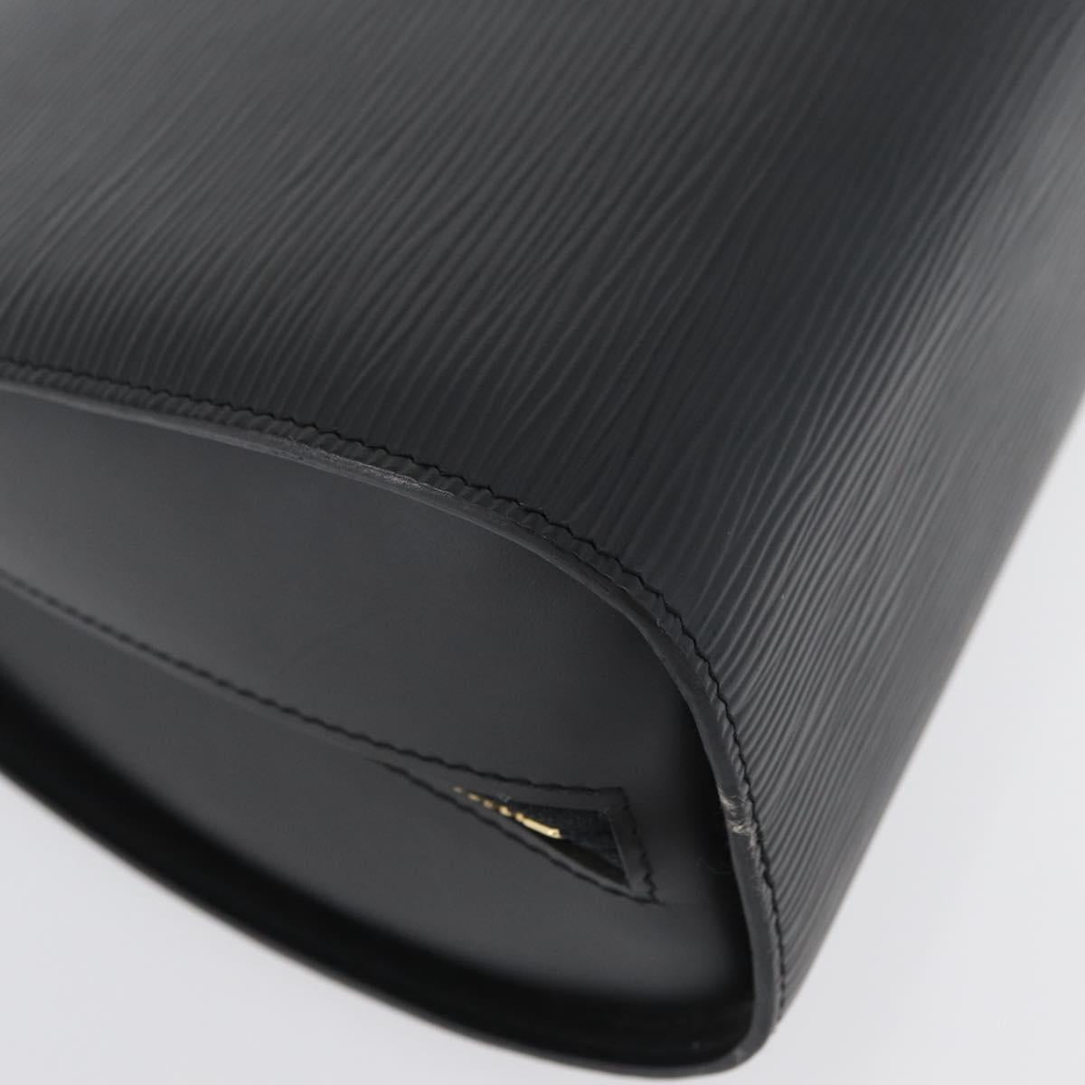 LOUIS VUITTON Epi Dauphine GM Cosmetic Pouch Black M48432 LV Auth mr1997