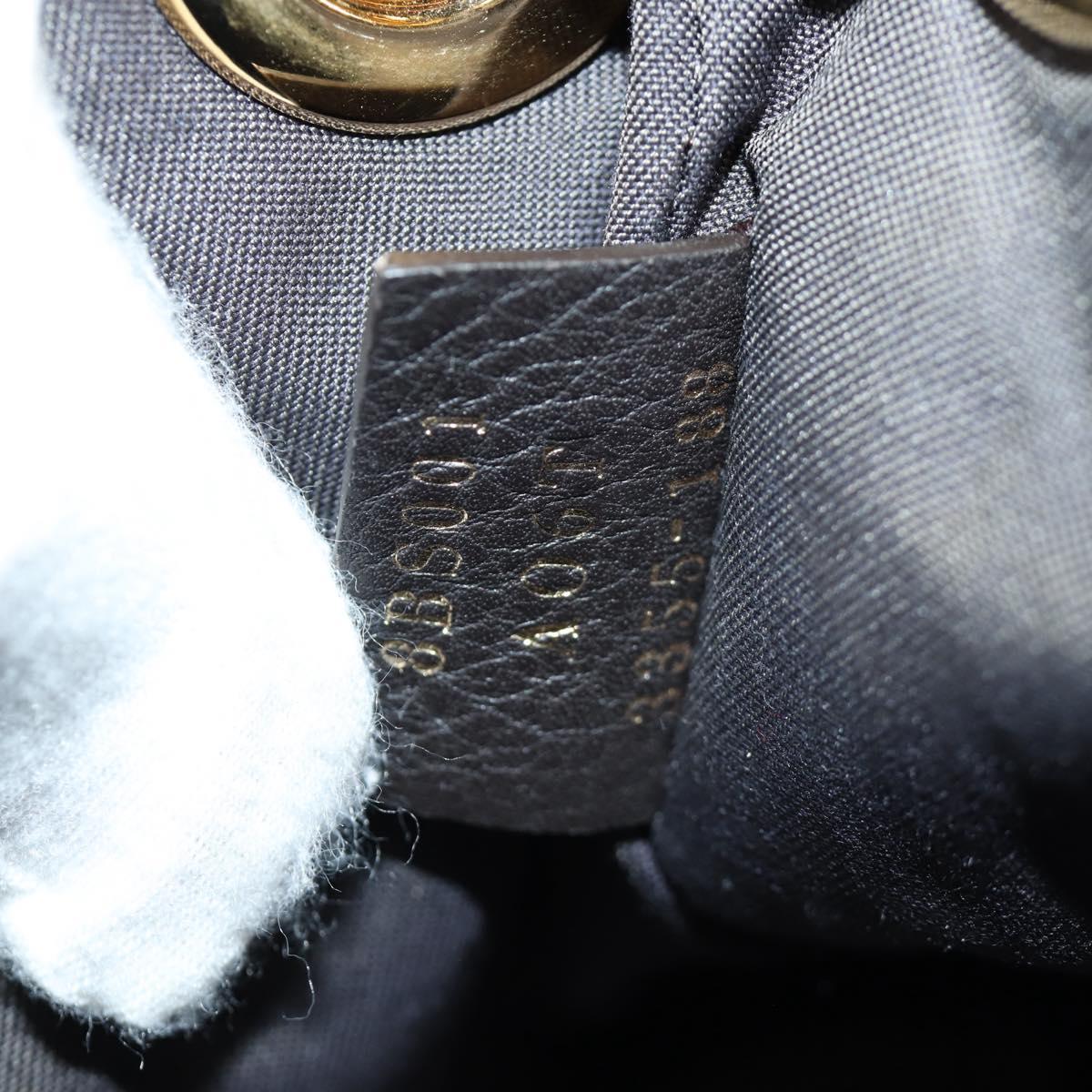 FENDI Triplet Clutch Bag Leather Multicolor Auth mr2004V