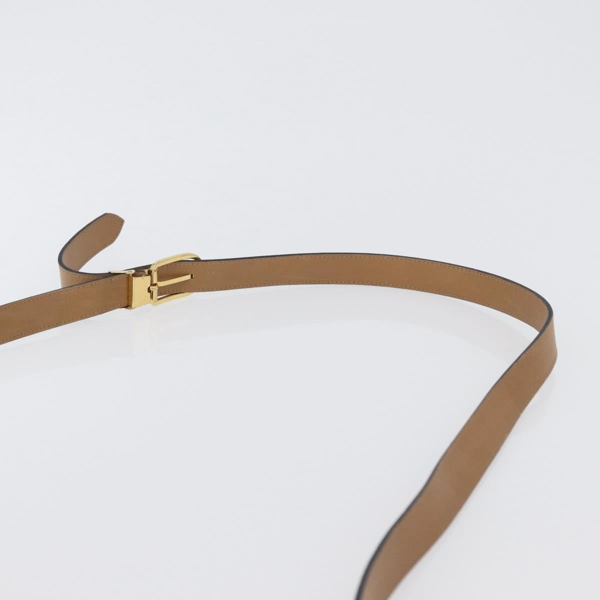 Christian Dior Honeycomb Canvas Shoulder Bag PVC Beige Gold Auth mr2025