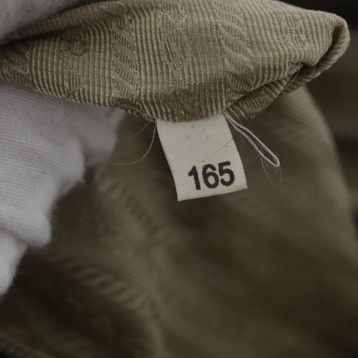 PRADA Hand Bag Nylon Blue Silver Auth mr2051