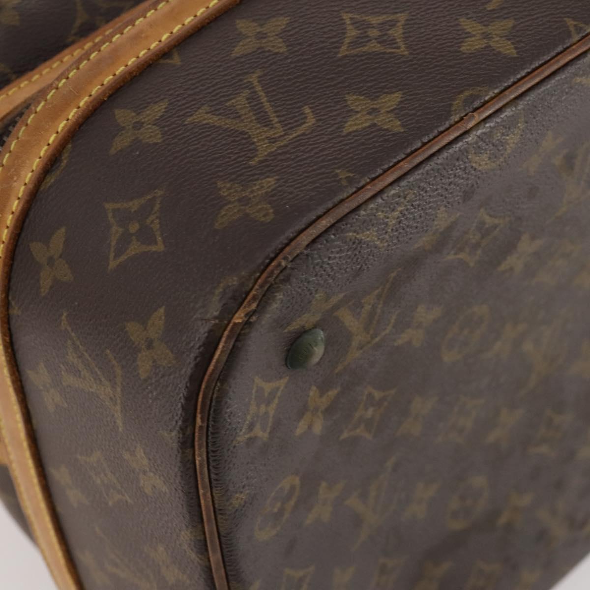 LOUIS VUITTON Monogram Sac Sports Boston Bag M41444 LV Auth mr2092
