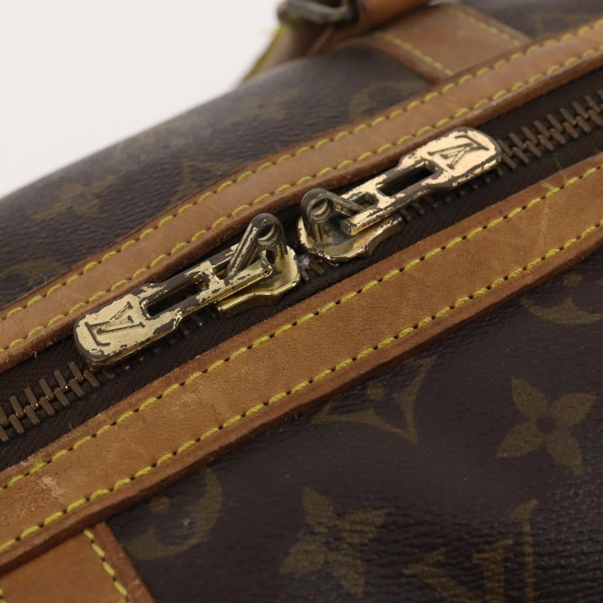 LOUIS VUITTON Monogram Sac Sports Boston Bag M41444 LV Auth mr2092