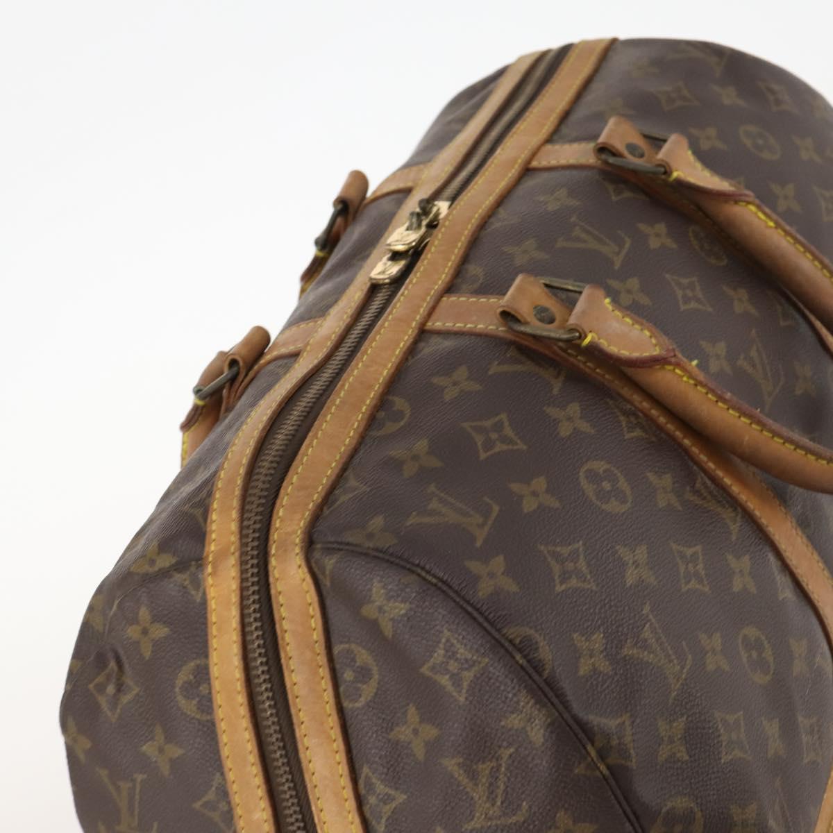 LOUIS VUITTON Monogram Sac Sports Boston Bag M41444 LV Auth mr2092