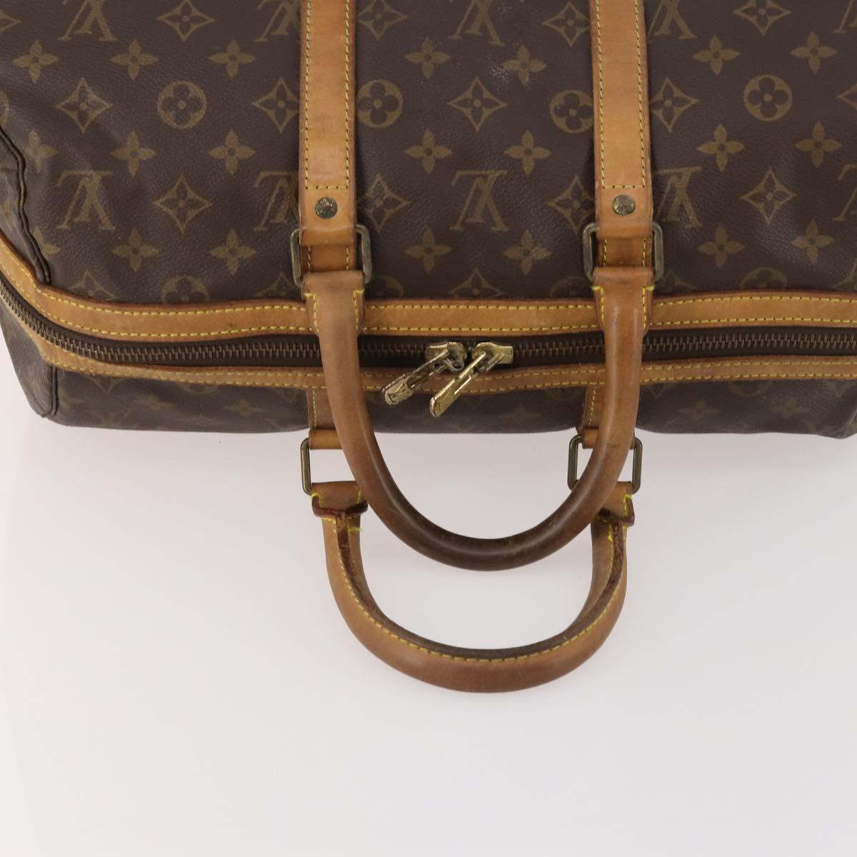 LOUIS VUITTON Monogram Sac Sports Boston Bag M41444 LV Auth mr2092