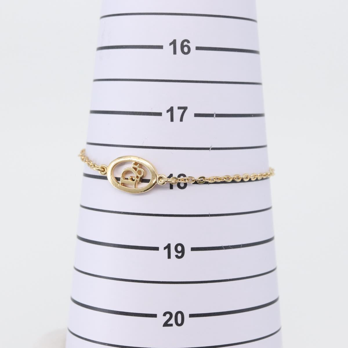 Christian Dior Bracelet metal Gold Auth mr2098