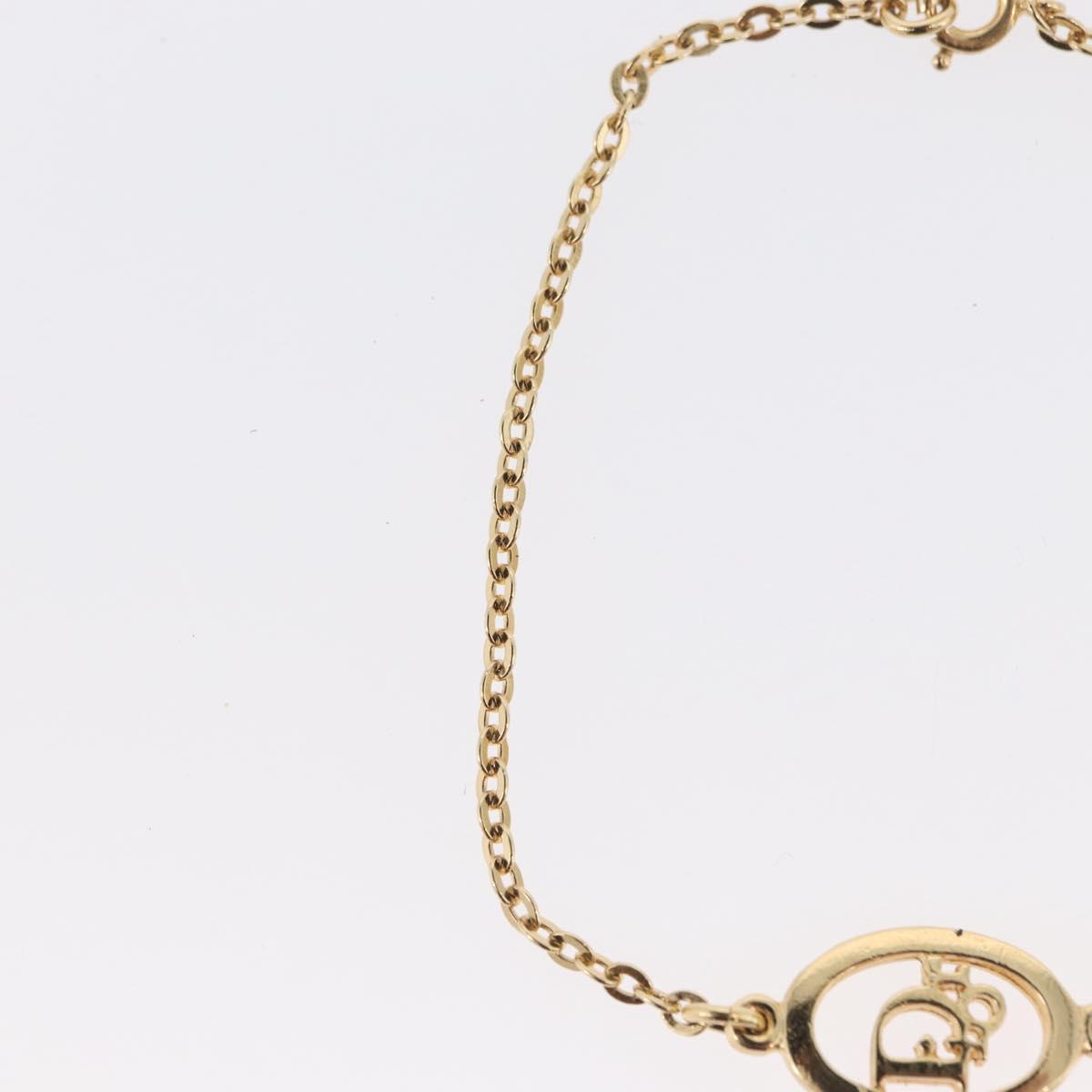 Christian Dior Bracelet metal Gold Auth mr2098