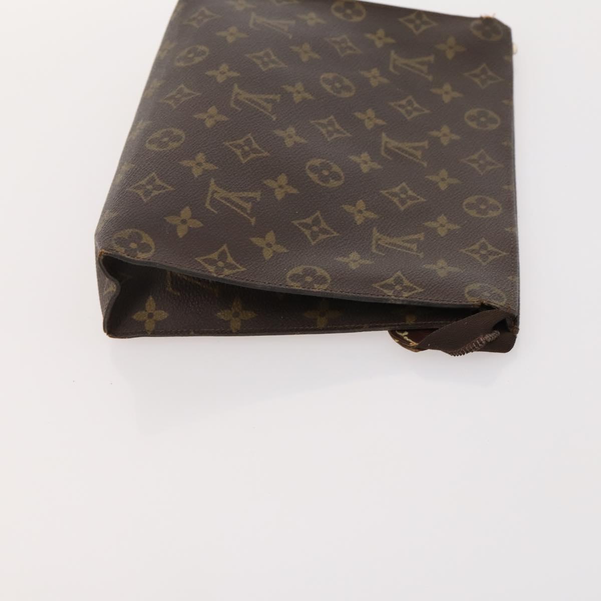 LOUIS VUITTON Monogram Clutch Bag 4 Set LV Auth mr2115