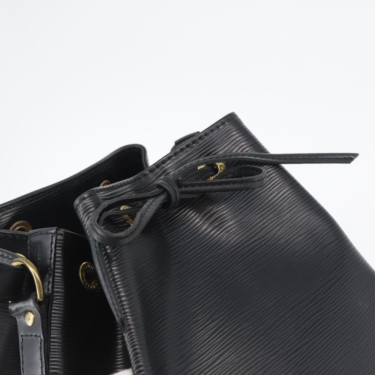 LOUIS VUITTON Epi Noe Shoulder Bag Black M44002 LV Auth mr2136A