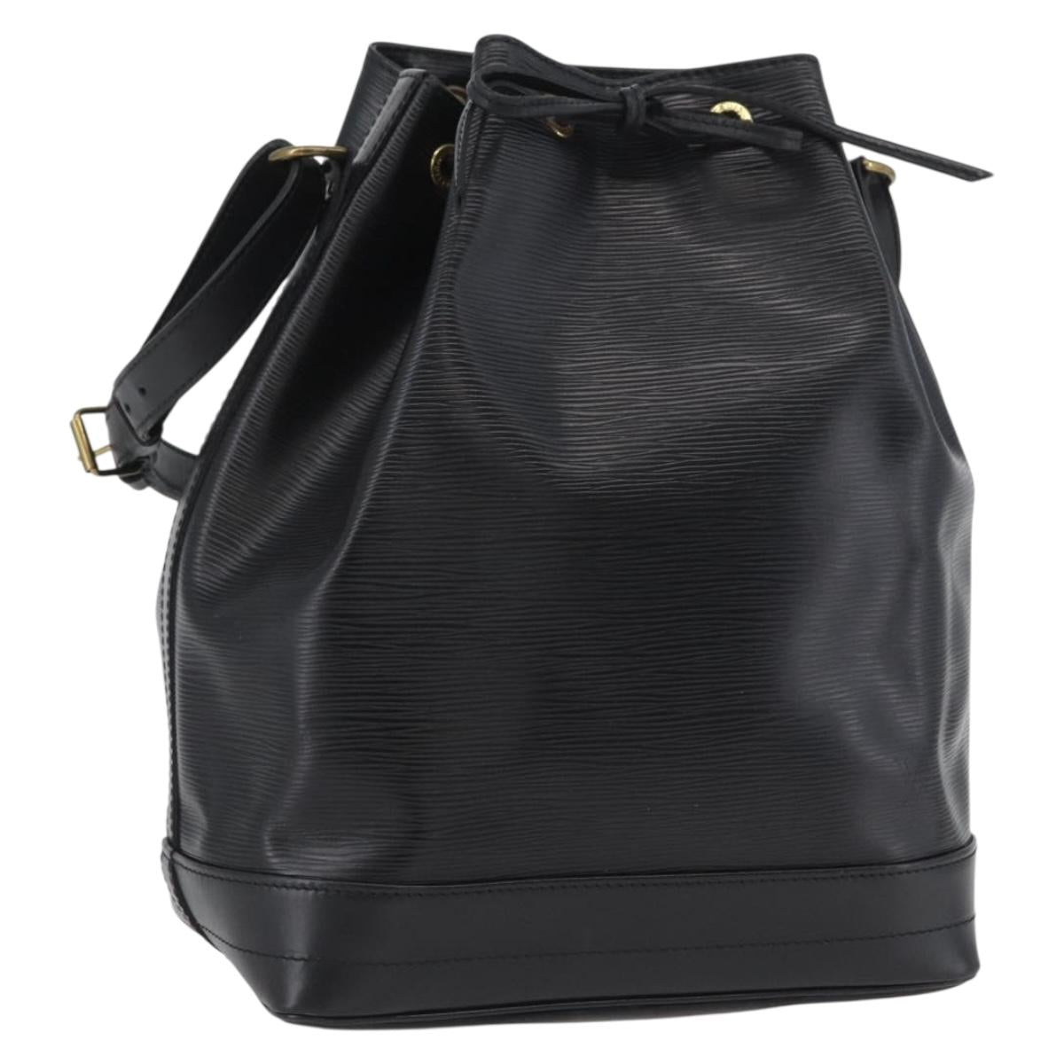 LOUIS VUITTON Epi Noe Shoulder Bag Black M44002 LV Auth mr2136A