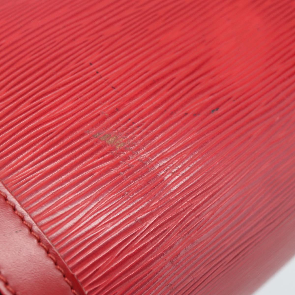 LOUIS VUITTON Epi Soufflot Hand Bag Red M52227 LV Auth mr2144A