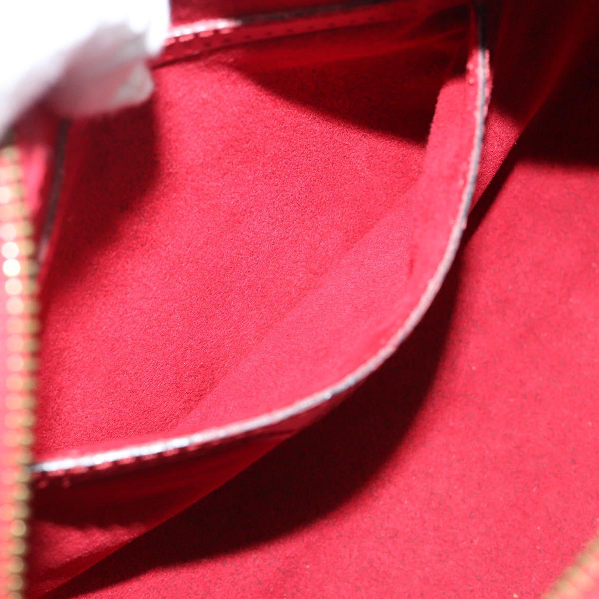 LOUIS VUITTON Epi Soufflot Hand Bag Red M52227 LV Auth mr2144A