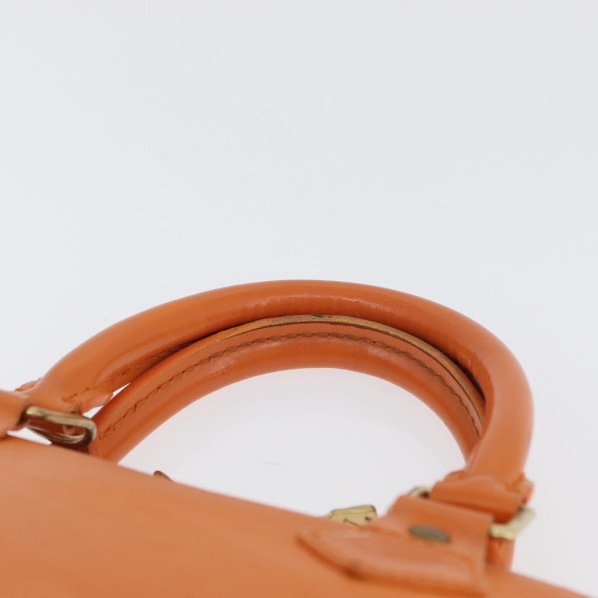 LOUIS VUITTON Epi Alma Hand Bag Orange Mandarin M5214H LV Auth mr2163