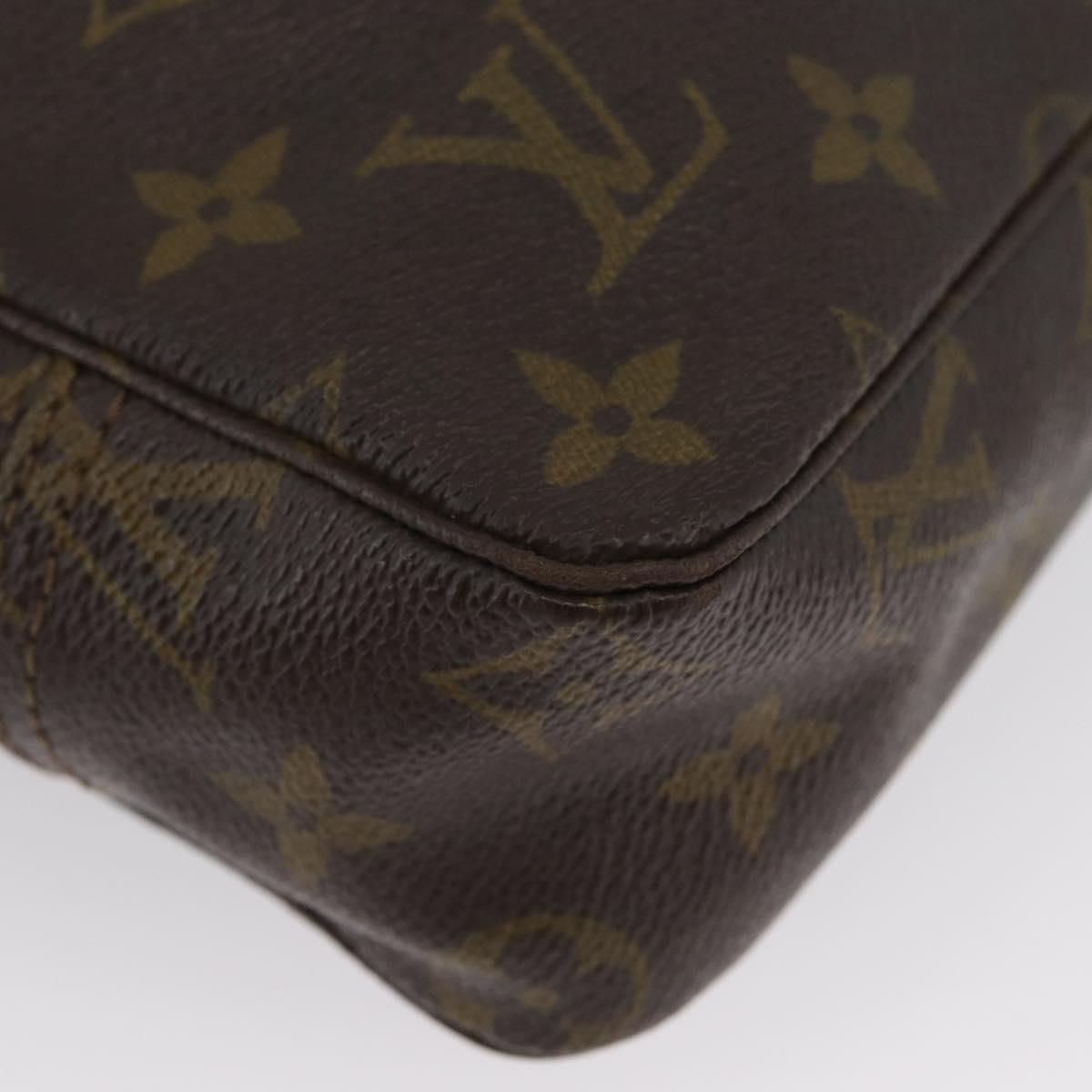 LOUIS VUITTON Monogram Trousse Toilette 23 Clutch Bag M47524 LV Auth mr2186